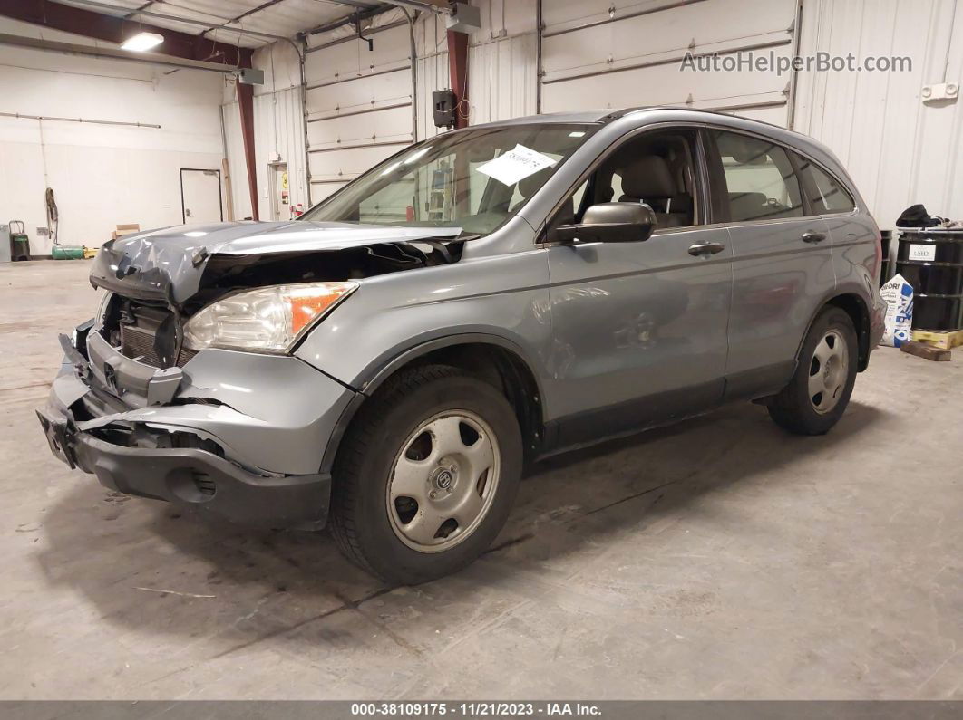 2009 Honda Cr-v Lx Light Blue vin: JHLRE48349C002234