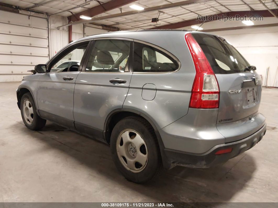 2009 Honda Cr-v Lx Light Blue vin: JHLRE48349C002234