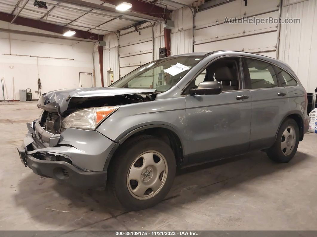 2009 Honda Cr-v Lx Light Blue vin: JHLRE48349C002234