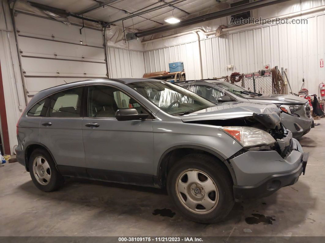 2009 Honda Cr-v Lx Light Blue vin: JHLRE48349C002234