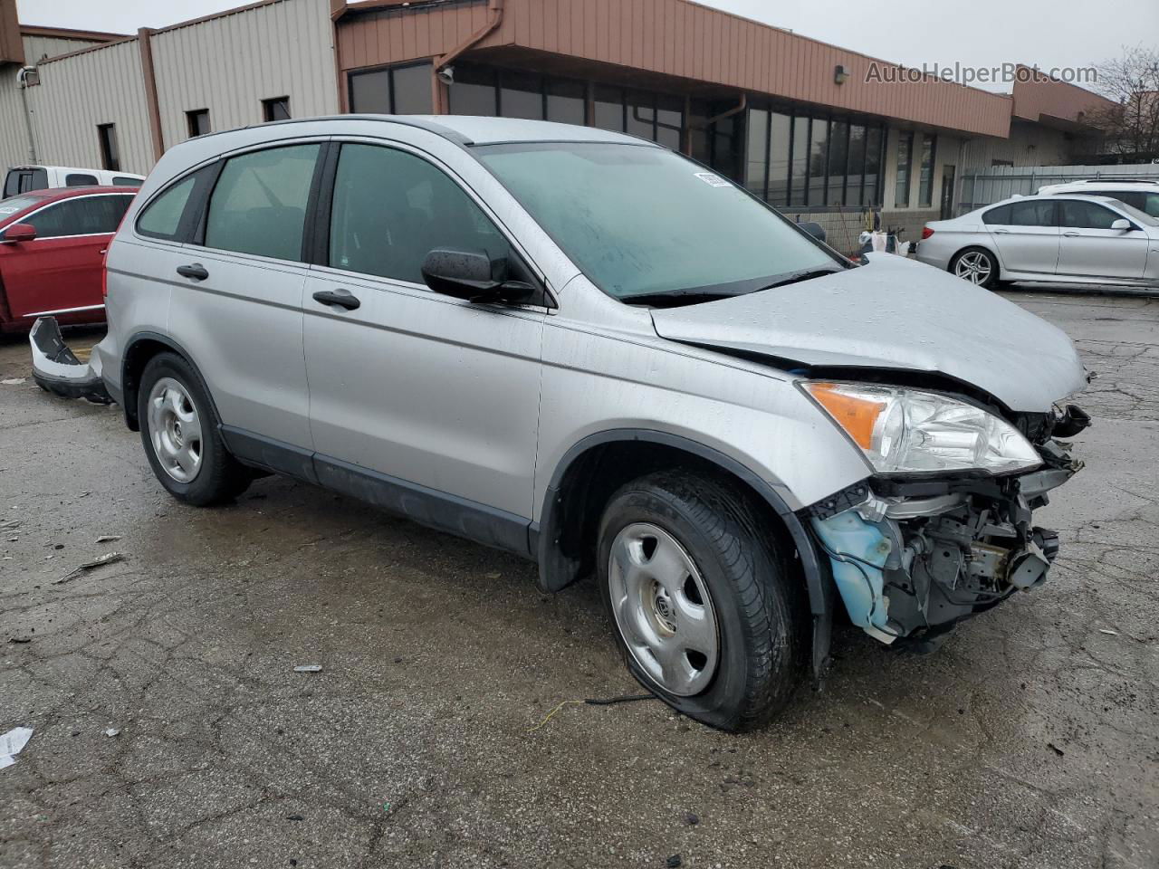 2009 Honda Cr-v Lx Silver vin: JHLRE48349C014917