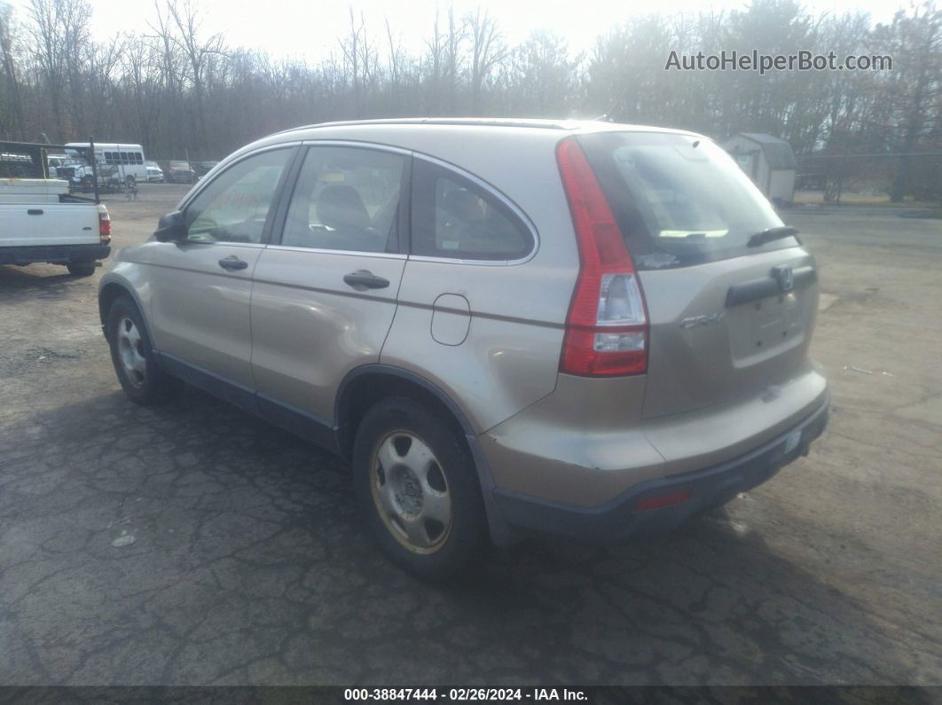 2009 Honda Cr-v Lx Tan vin: JHLRE48369C023019