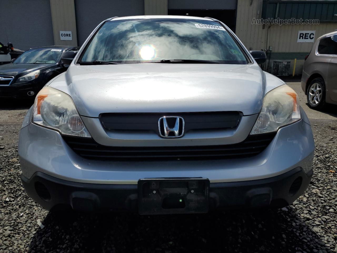 2009 Honda Cr-v Lx Silver vin: JHLRE48379C010702