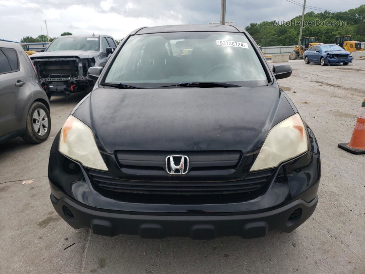 2009 Honda Cr-v Lx Black vin: JHLRE483X9C018731