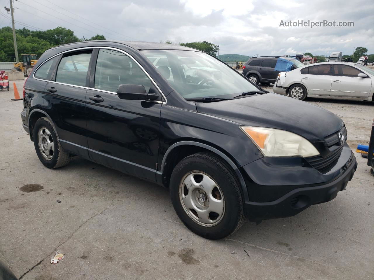 2009 Honda Cr-v Lx Black vin: JHLRE483X9C018731