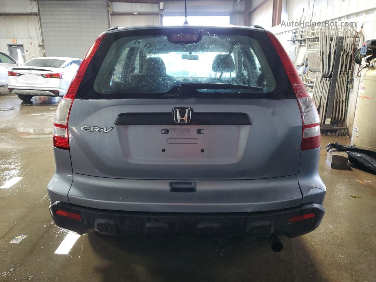 2009 Honda Cr-v Lx Blue vin: JHLRE483X9C021287