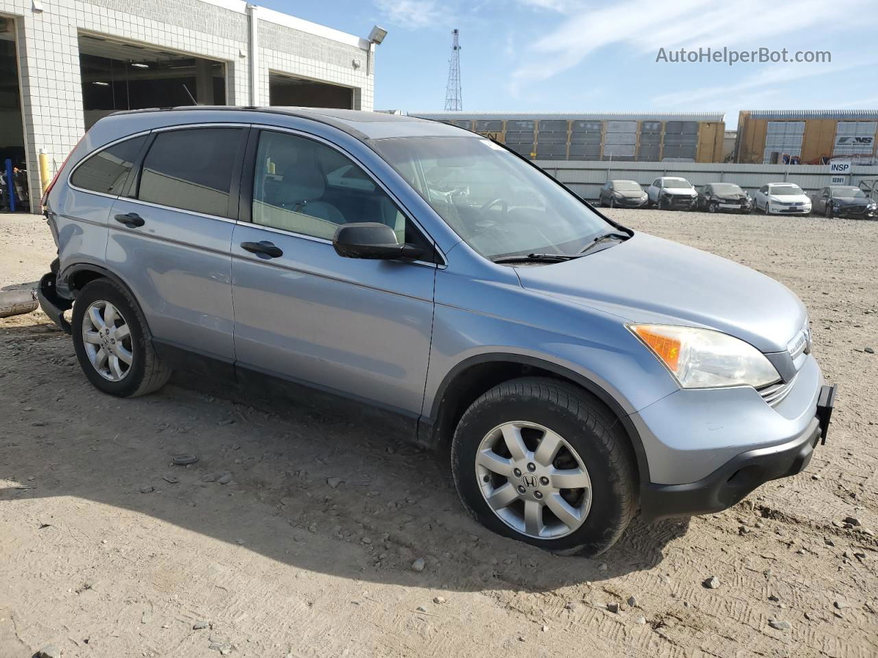 2009 Honda Cr-v Ex Blue vin: JHLRE48529C008759