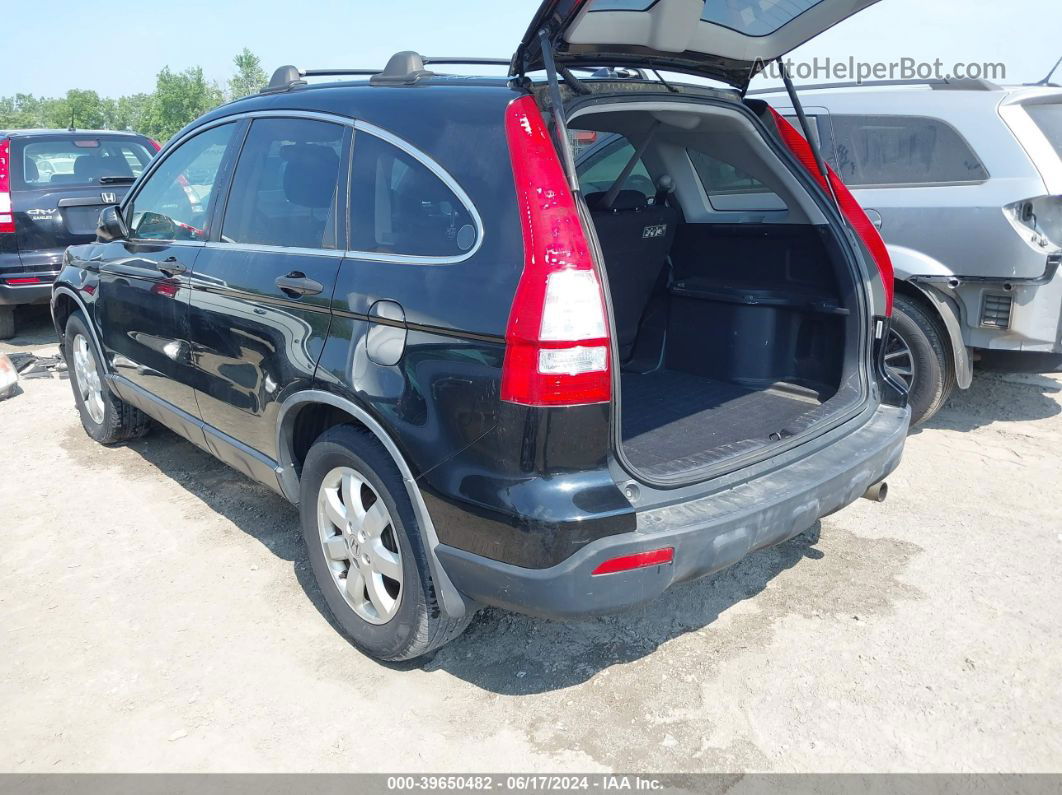 2009 Honda Cr-v Ex Black vin: JHLRE48529C019504