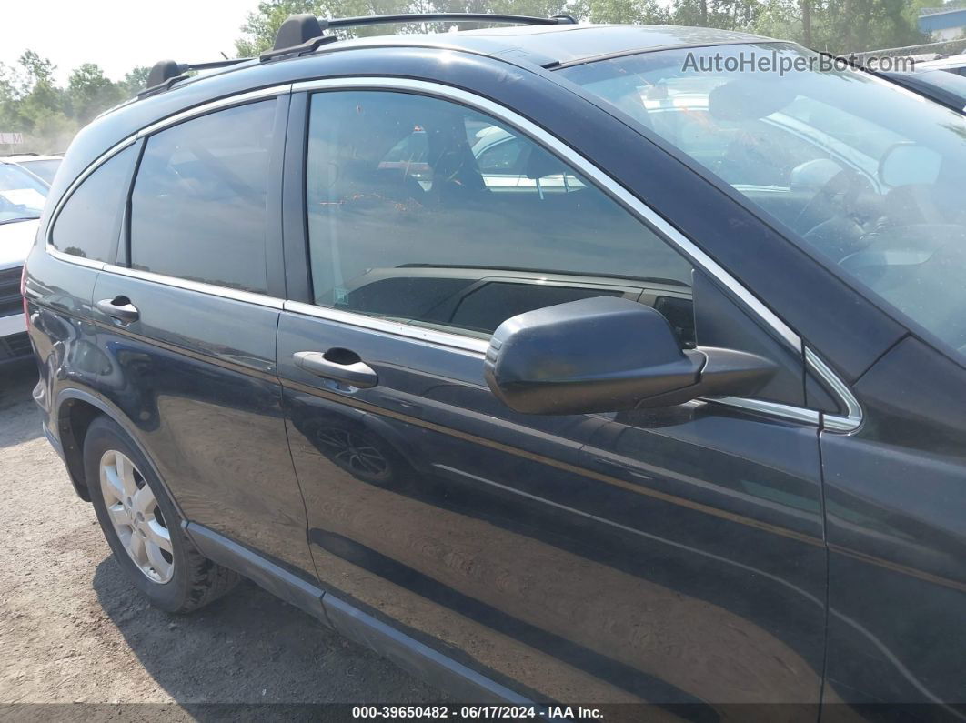 2009 Honda Cr-v Ex Black vin: JHLRE48529C019504