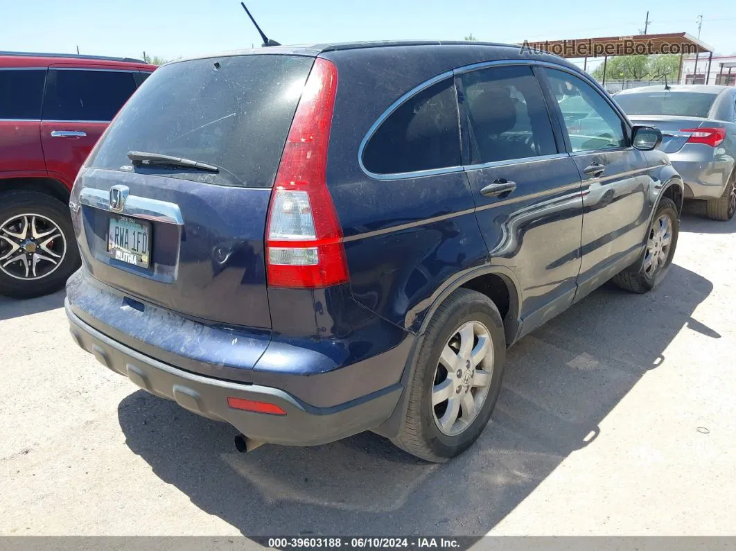 2009 Honda Cr-v Ex Blue vin: JHLRE48569C019067