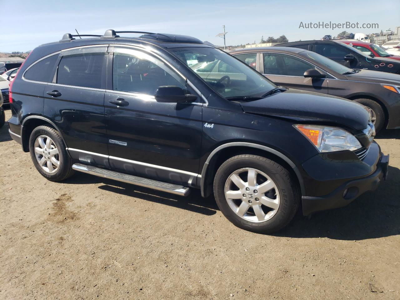 2009 Honda Cr-v Exl Black vin: JHLRE48719C016921