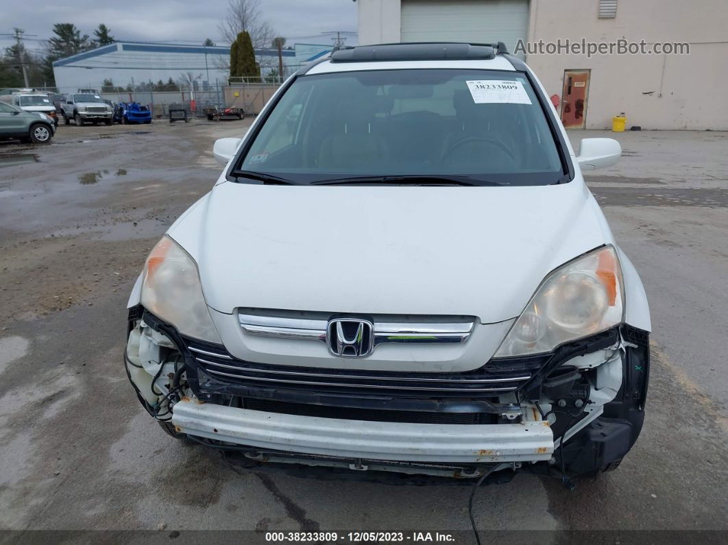 2009 Honda Cr-v Ex-l White vin: JHLRE48739C014202