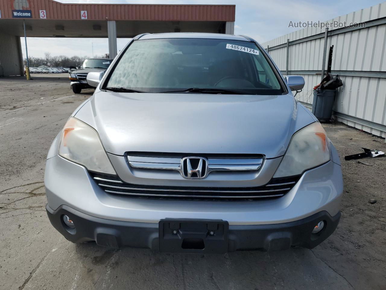 2009 Honda Cr-v Exl Silver vin: JHLRE48749C020350