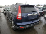 2009 Honda Cr-v Exl Blue vin: JHLRE48799C008369