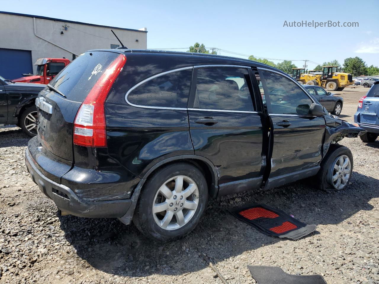 2009 Honda Cr-v Exl Черный vin: JHLRE487X9C007229