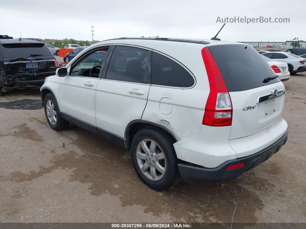 2009 Honda Cr-v Ex-l White vin: JHLRE487X9C021194