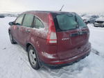 2010 Honda Cr-v Lx Maroon vin: JHLRE4H39AC016098