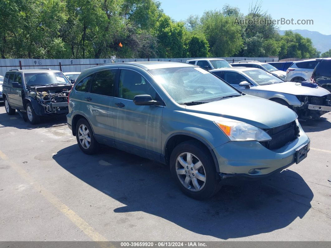 2010 Honda Cr-v Ex Green vin: JHLRE4H50AC003564