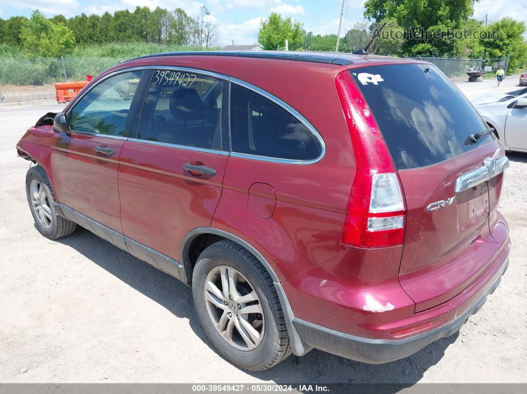 2010 Honda Cr-v Ex Красный vin: JHLRE4H55AC000305