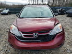 2010 Honda Cr-v Ex Burgundy vin: JHLRE4H58AC016000