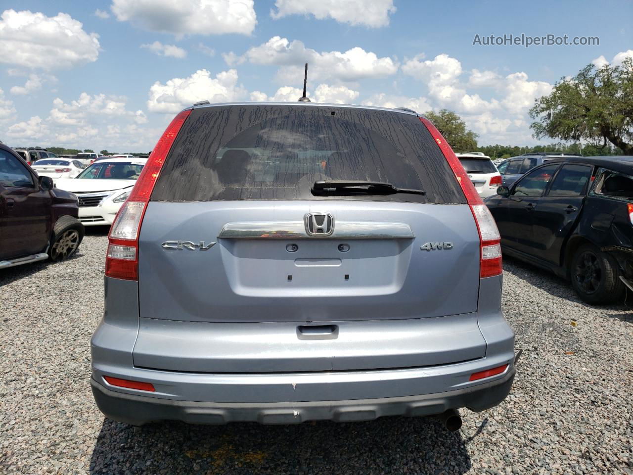 2010 Honda Cr-v Exl Blue vin: JHLRE4H75AC006669