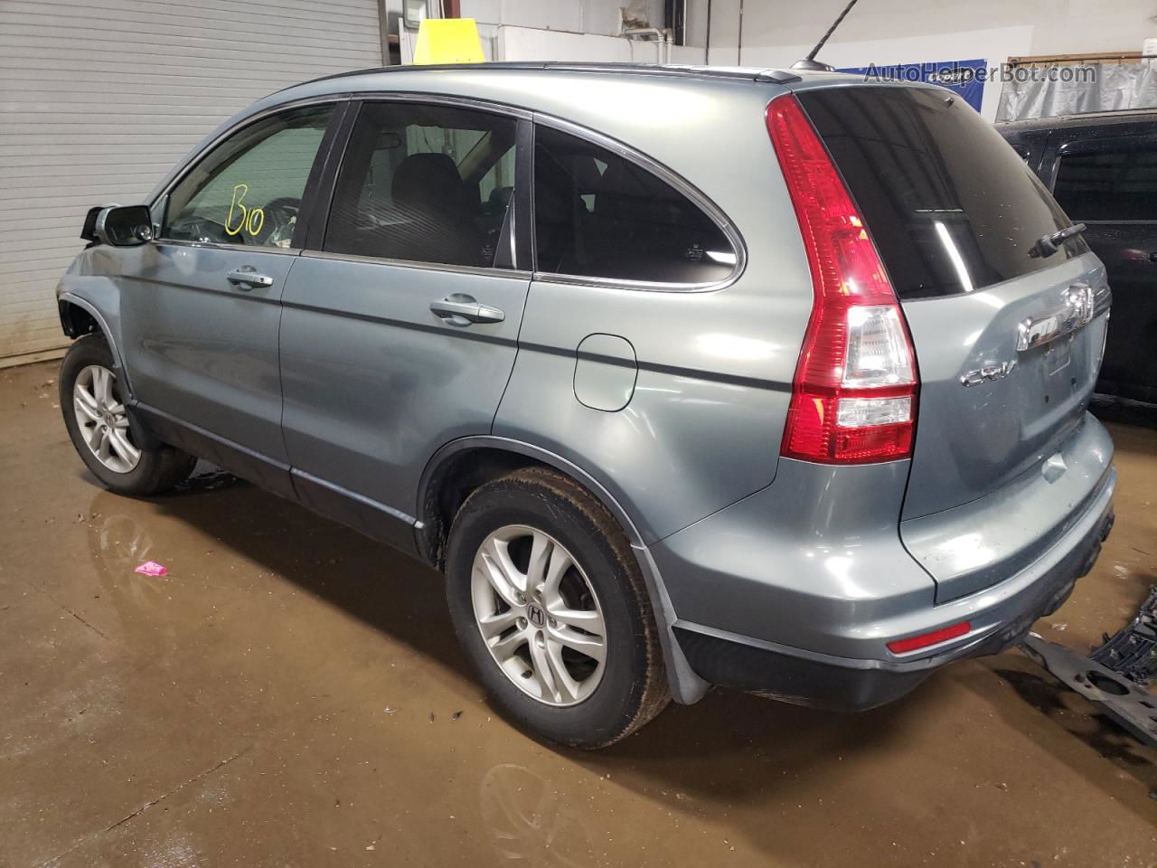 2010 Honda Cr-v Exl Blue vin: JHLRE4H76AC015381