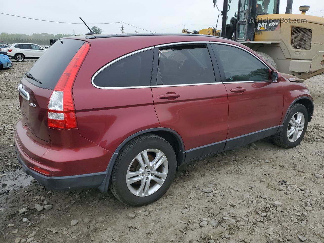 2010 Honda Cr-v Exl Red vin: JHLRE4H79AC006920