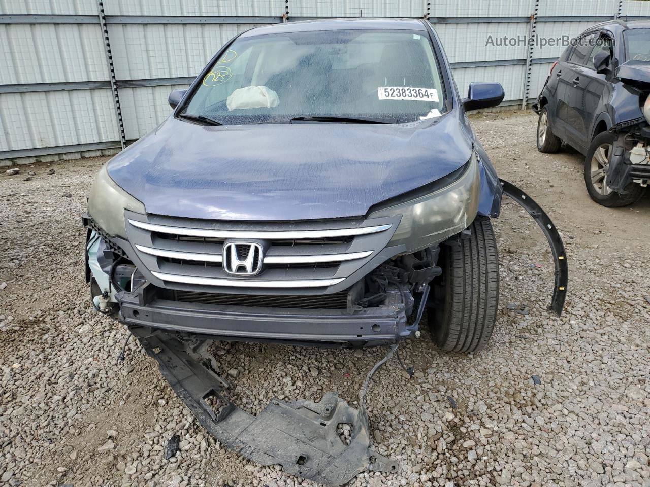 2012 Honda Cr-v Ex Blue vin: JHLRM3H51CC005470