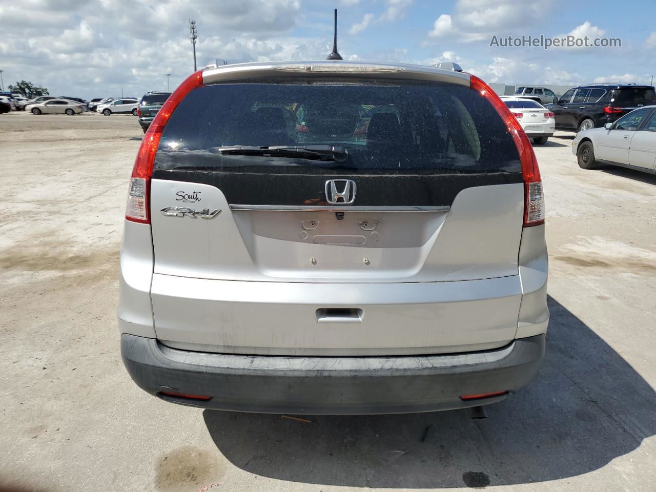 2012 Honda Cr-v Exl Silver vin: JHLRM3H71CC002022