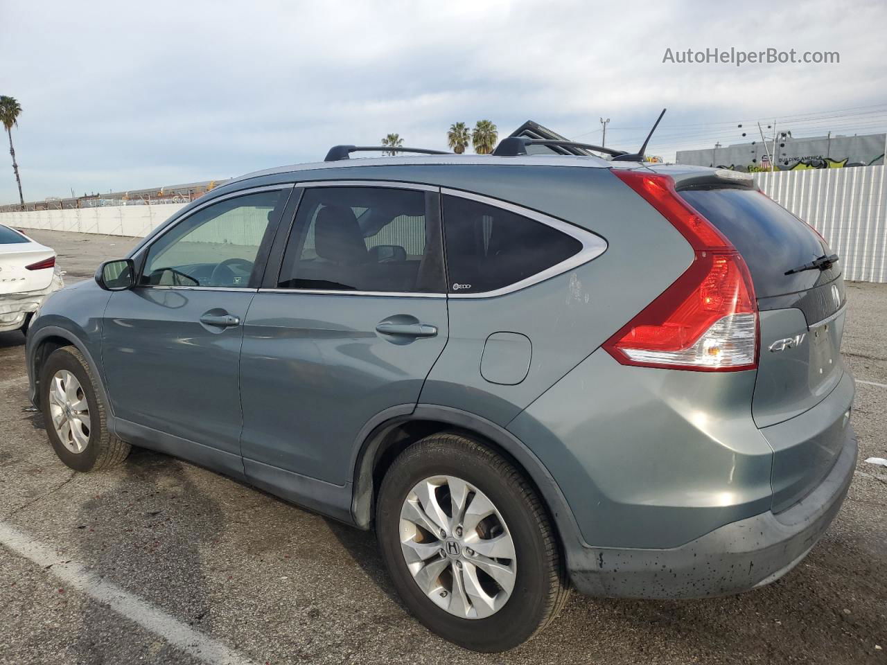 2012 Honda Cr-v Exl Teal vin: JHLRM3H73CC012017