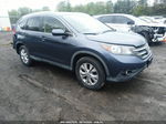 2012 Honda Cr-v Ex-l Blue vin: JHLRM3H79CC005850