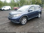 2012 Honda Cr-v Ex-l Blue vin: JHLRM3H79CC005850