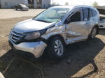 2012 Honda Cr-v Exl Silver vin: JHLRM3H79CC011180