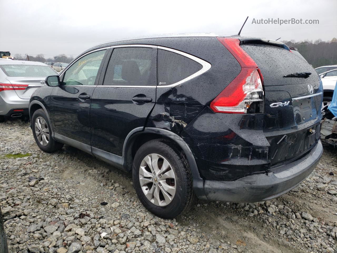 2012 Honda Cr-v Exl Черный vin: JHLRM3H7XCC001824