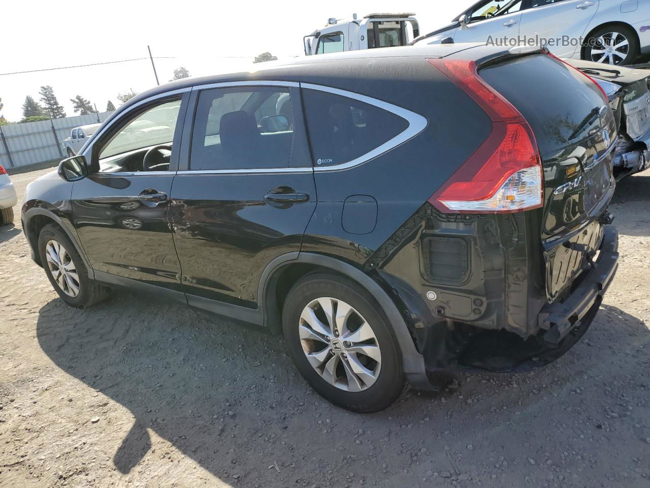 2012 Honda Cr-v Ex Black vin: JHLRM4H52CC002065