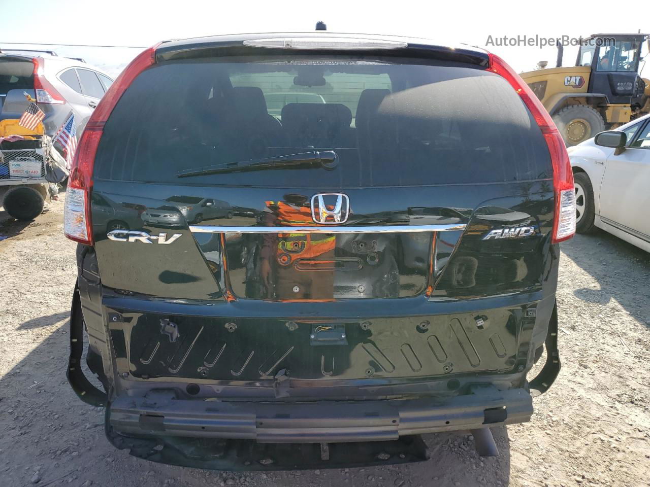 2012 Honda Cr-v Ex Черный vin: JHLRM4H52CC002065