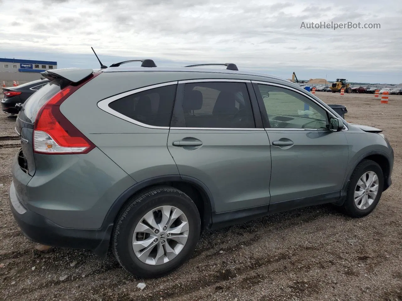 2012 Honda Cr-v Ex Green vin: JHLRM4H53CC011776