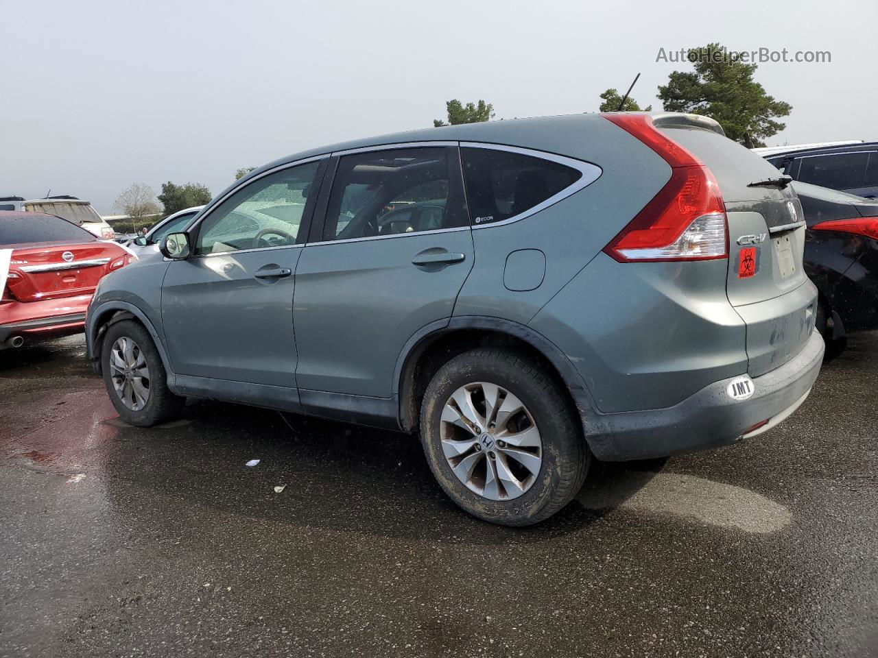 2012 Honda Cr-v Ex Blue vin: JHLRM4H53CC017528