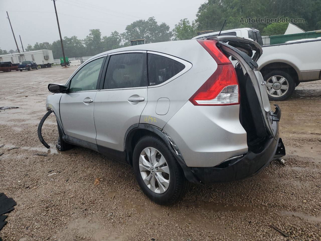 2012 Honda Cr-v Ex Silver vin: JHLRM4H54CC005310