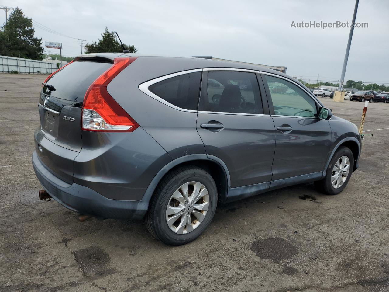 2012 Honda Cr-v Ex Черный vin: JHLRM4H55CC000102