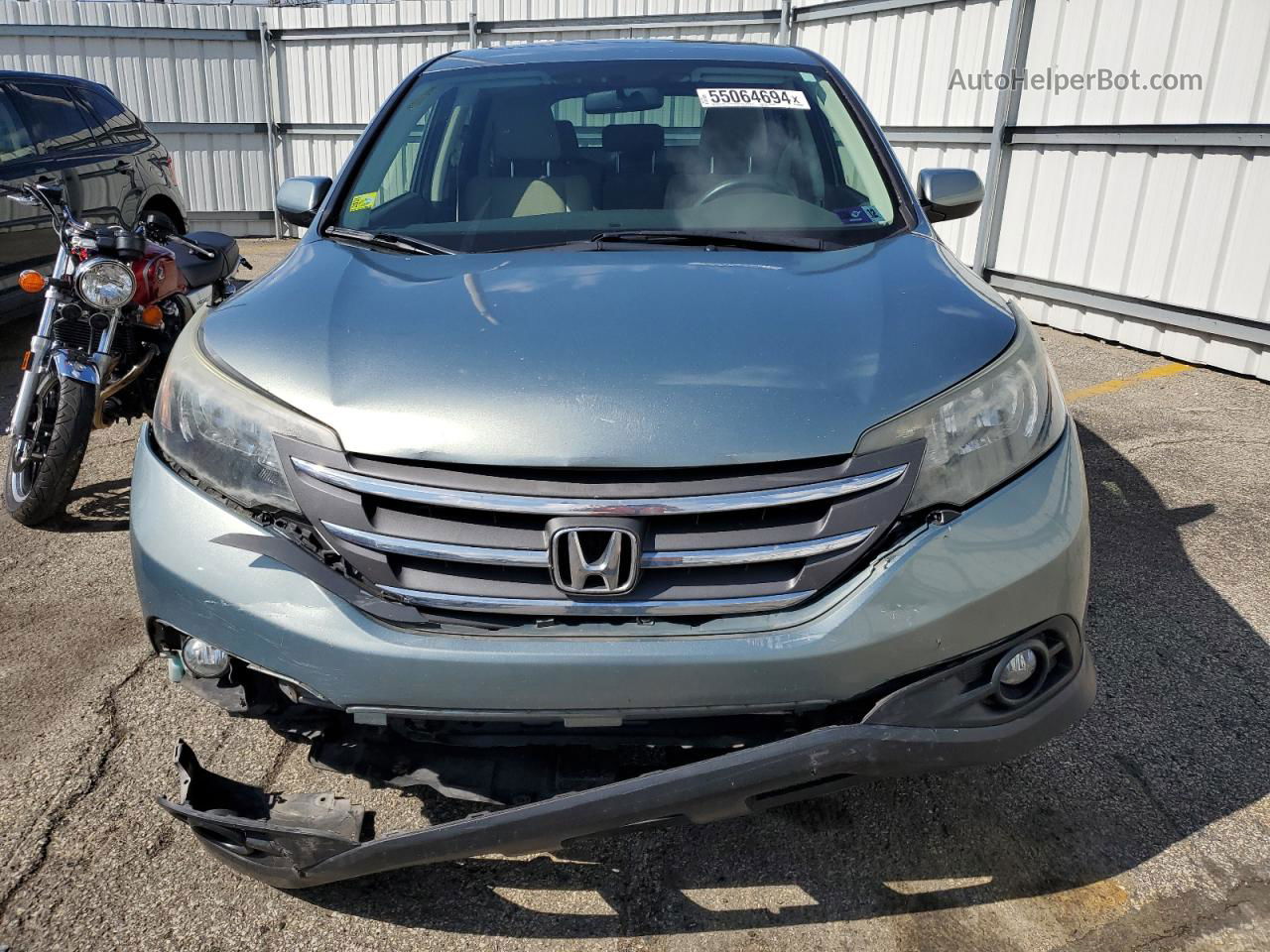 2012 Honda Cr-v Ex Turquoise vin: JHLRM4H55CC023332