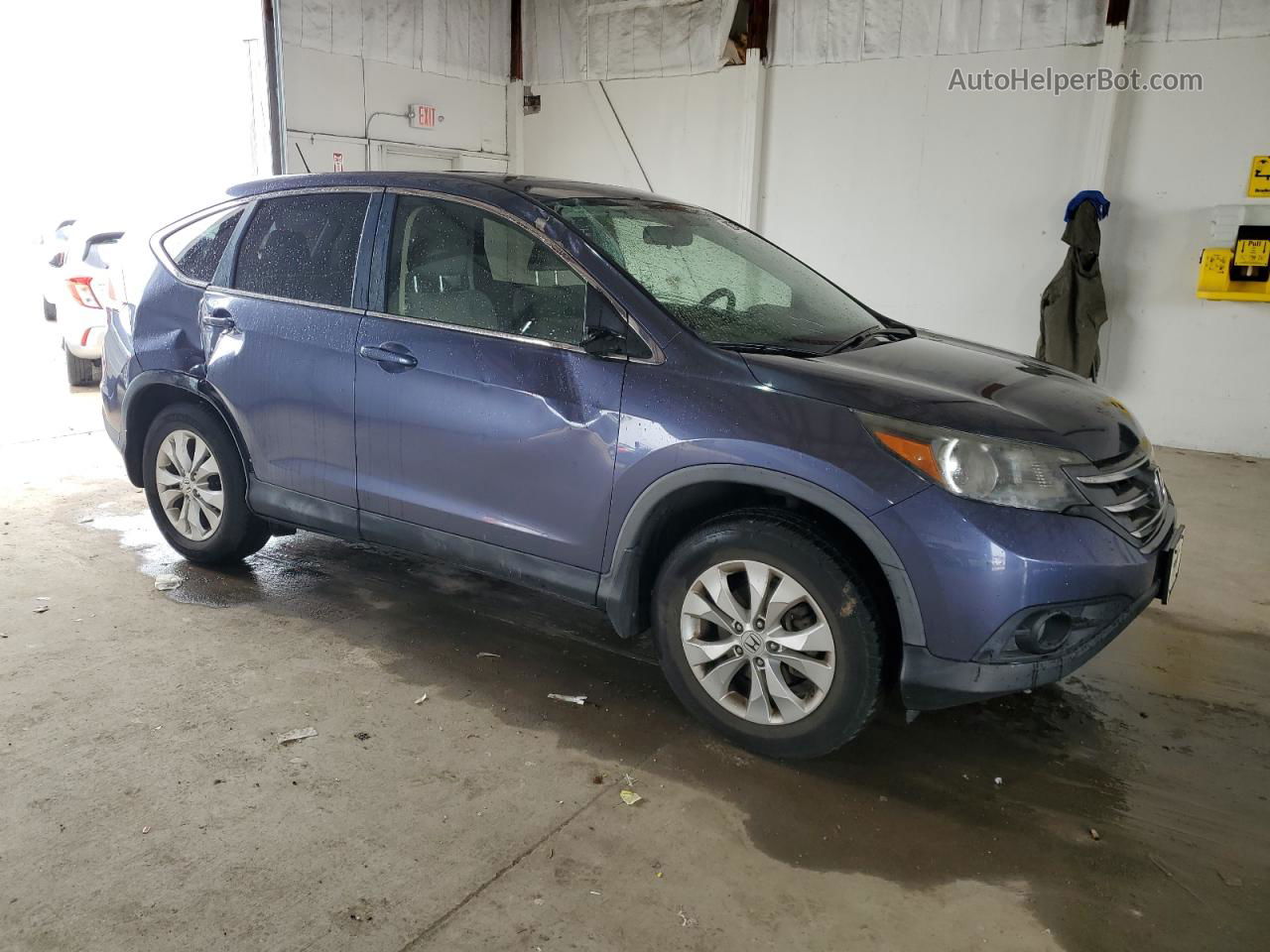 2012 Honda Cr-v Ex Blue vin: JHLRM4H55CC028255