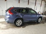 2012 Honda Cr-v Ex Blue vin: JHLRM4H55CC028255