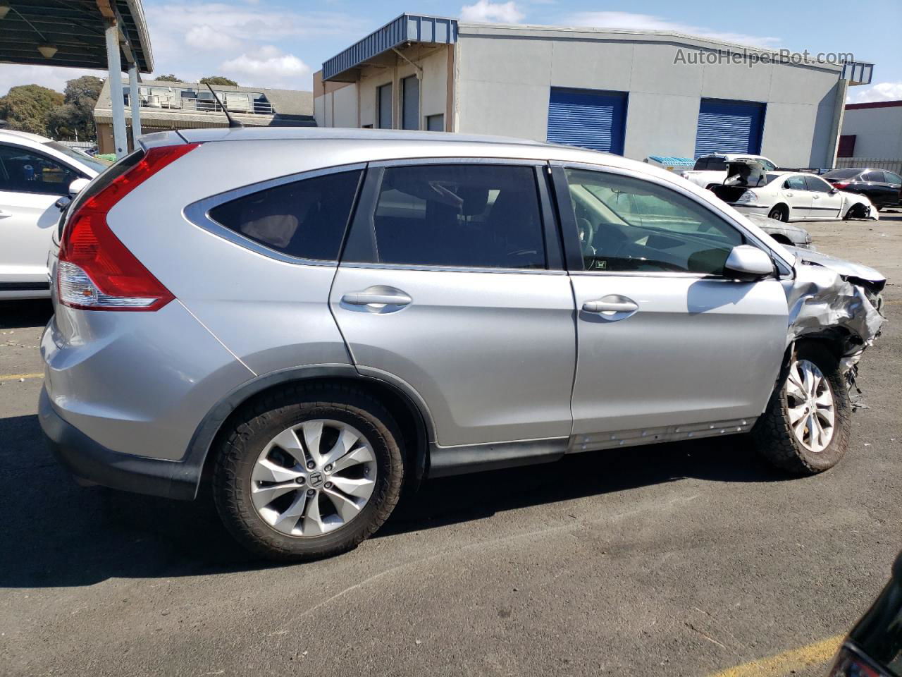 2012 Honda Cr-v Ex Silver vin: JHLRM4H5XCC028820