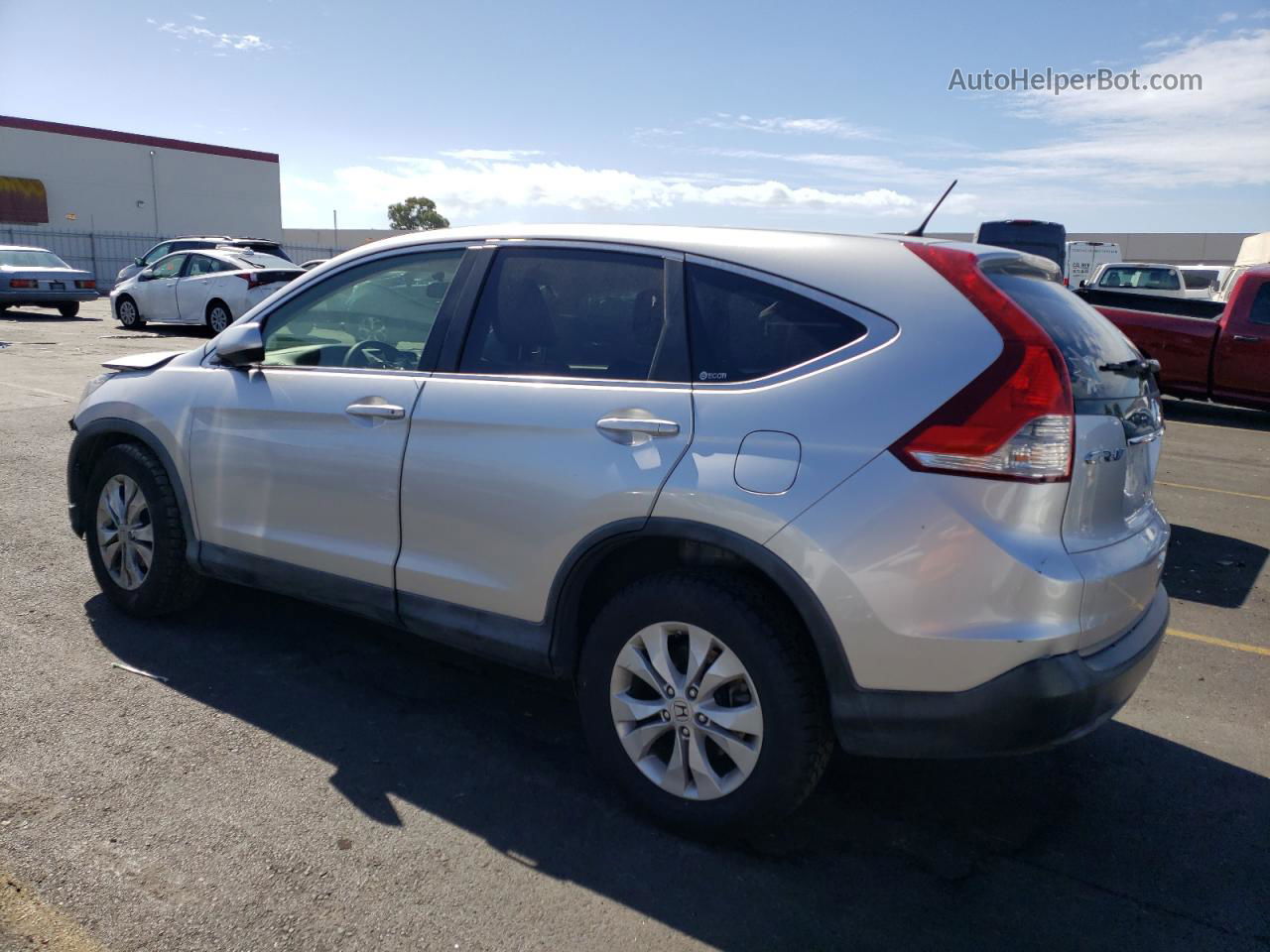 2012 Honda Cr-v Ex Silver vin: JHLRM4H5XCC028820