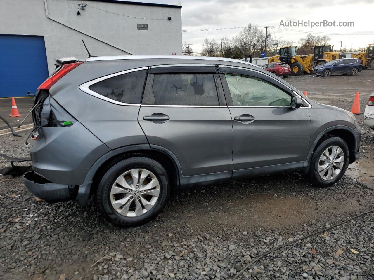 2012 Honda Cr-v Exl Серый vin: JHLRM4H70CC006357