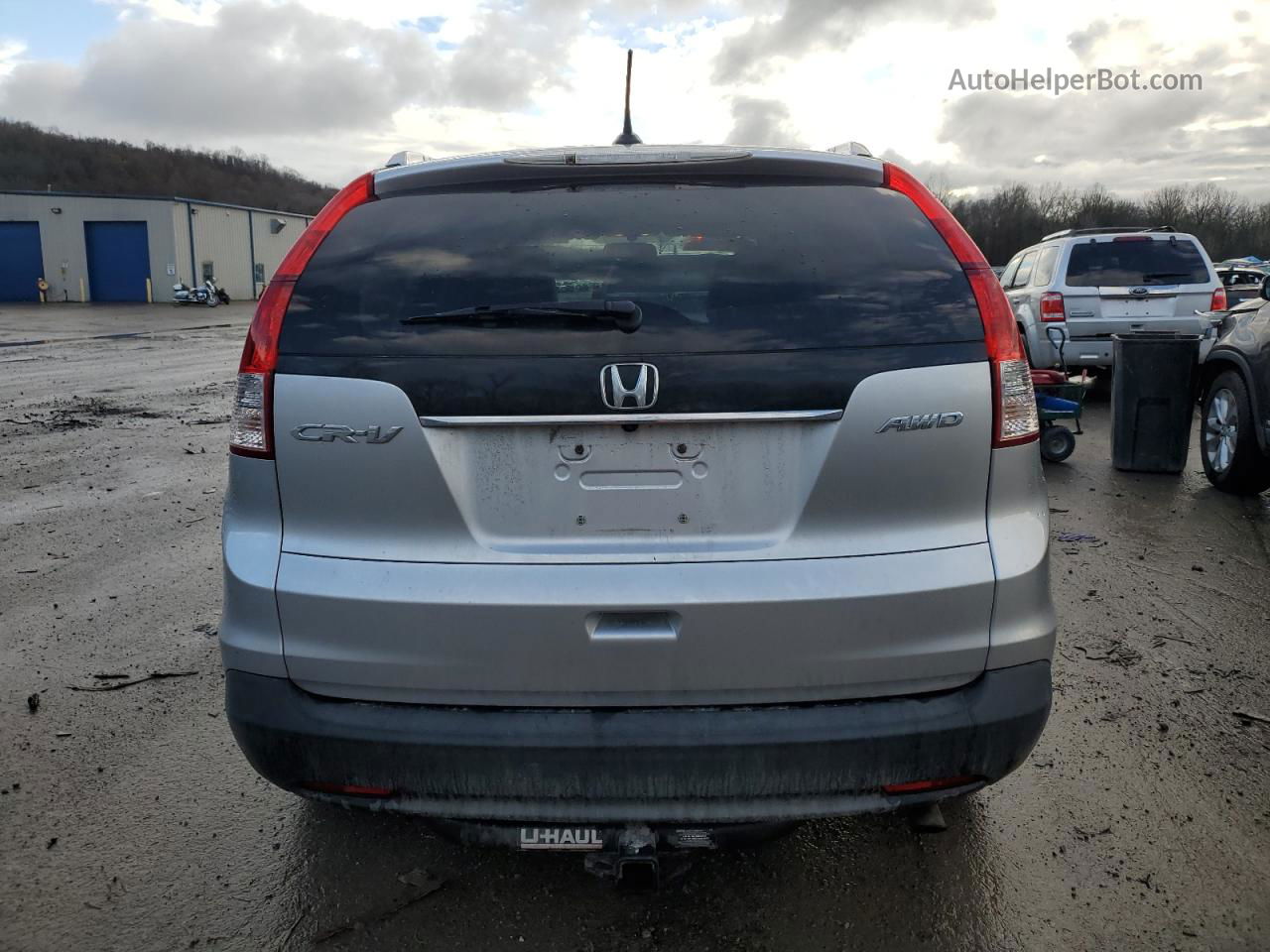 2012 Honda Cr-v Exl Серебряный vin: JHLRM4H70CC007945