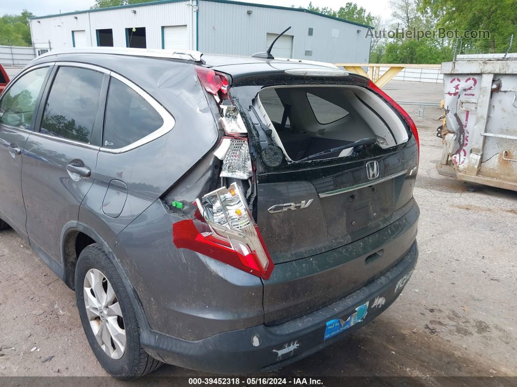 2012 Honda Cr-v Ex-l Gray vin: JHLRM4H71CC003452