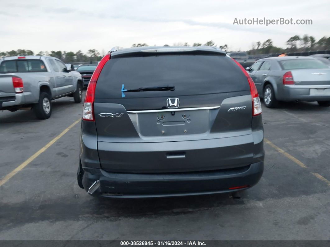 2012 Honda Cr-v Ex-l Gray vin: JHLRM4H71CC009140