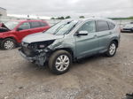 2012 Honda Cr-v Exl Green vin: JHLRM4H71CC016167